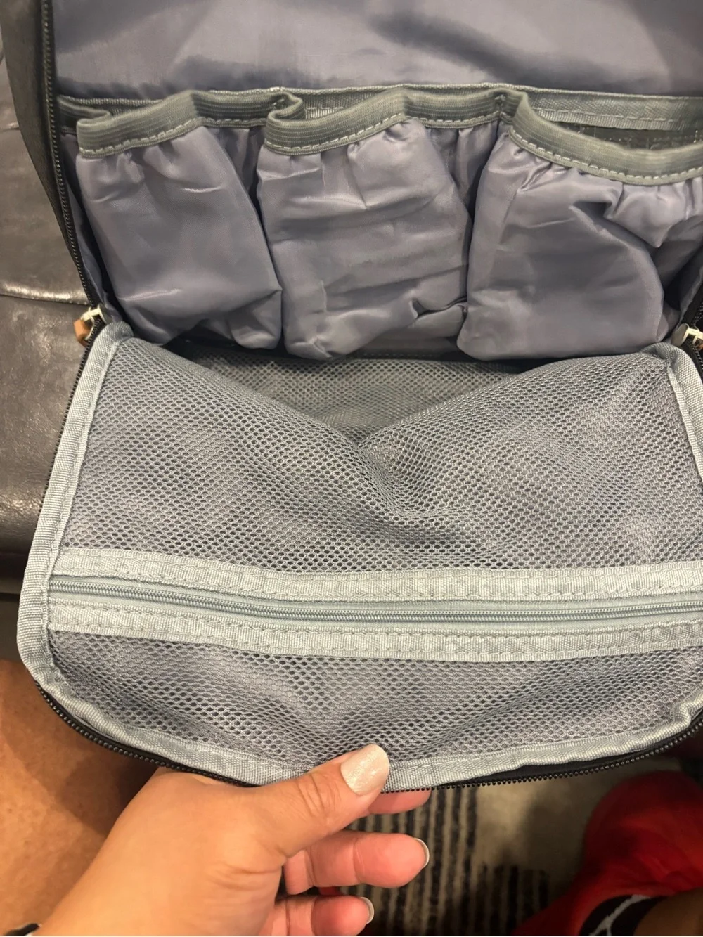 Dikaslon Portable Diaper Bag Backpack with Changing Pad Large Capacity
